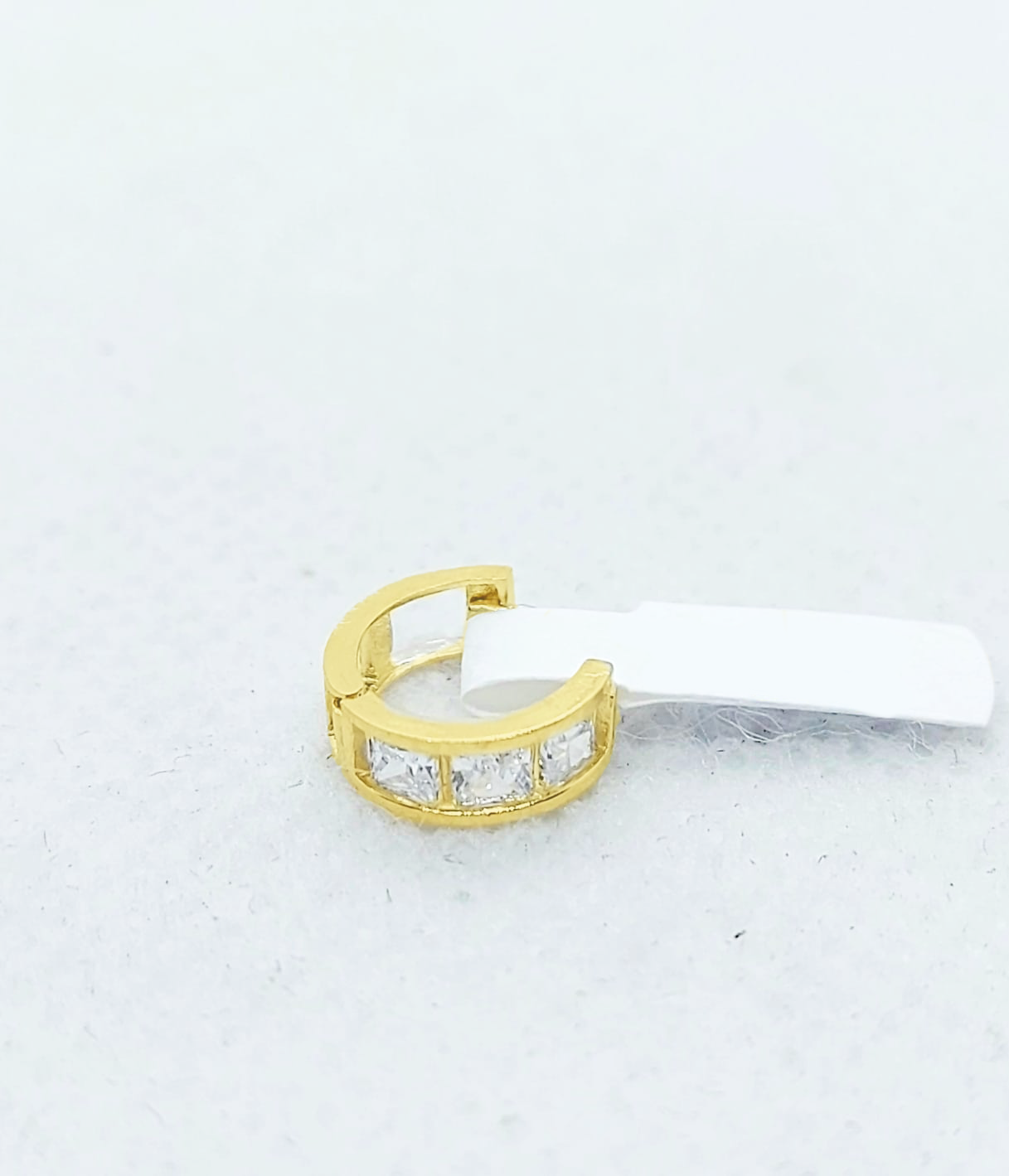 Gold Baby Hoop